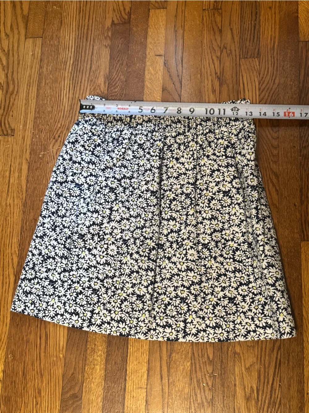 J. Crew Floral Daisy A-Line Skirt